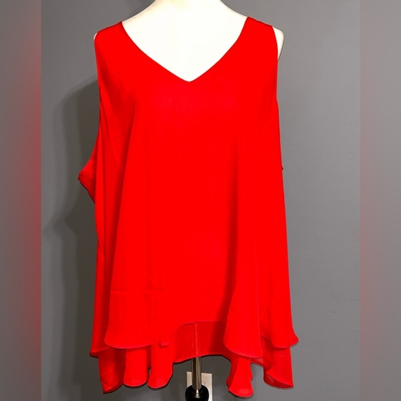 LANE BRYANT Swing Double-Layer Chiffon Tunic lot of 4 size 24 - Picture 6 of 6